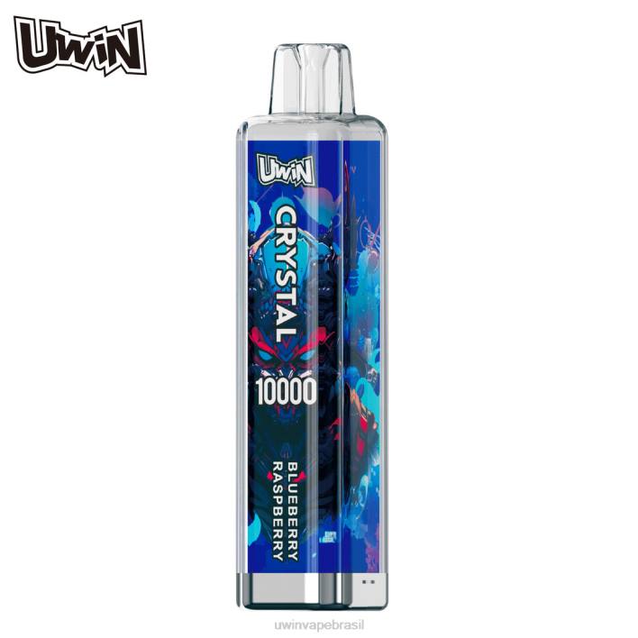 UWIN Vape Brasil - framboesa mirtilo UWIN CRYSTAL 10.000 vapores descartáveis 60BZ1