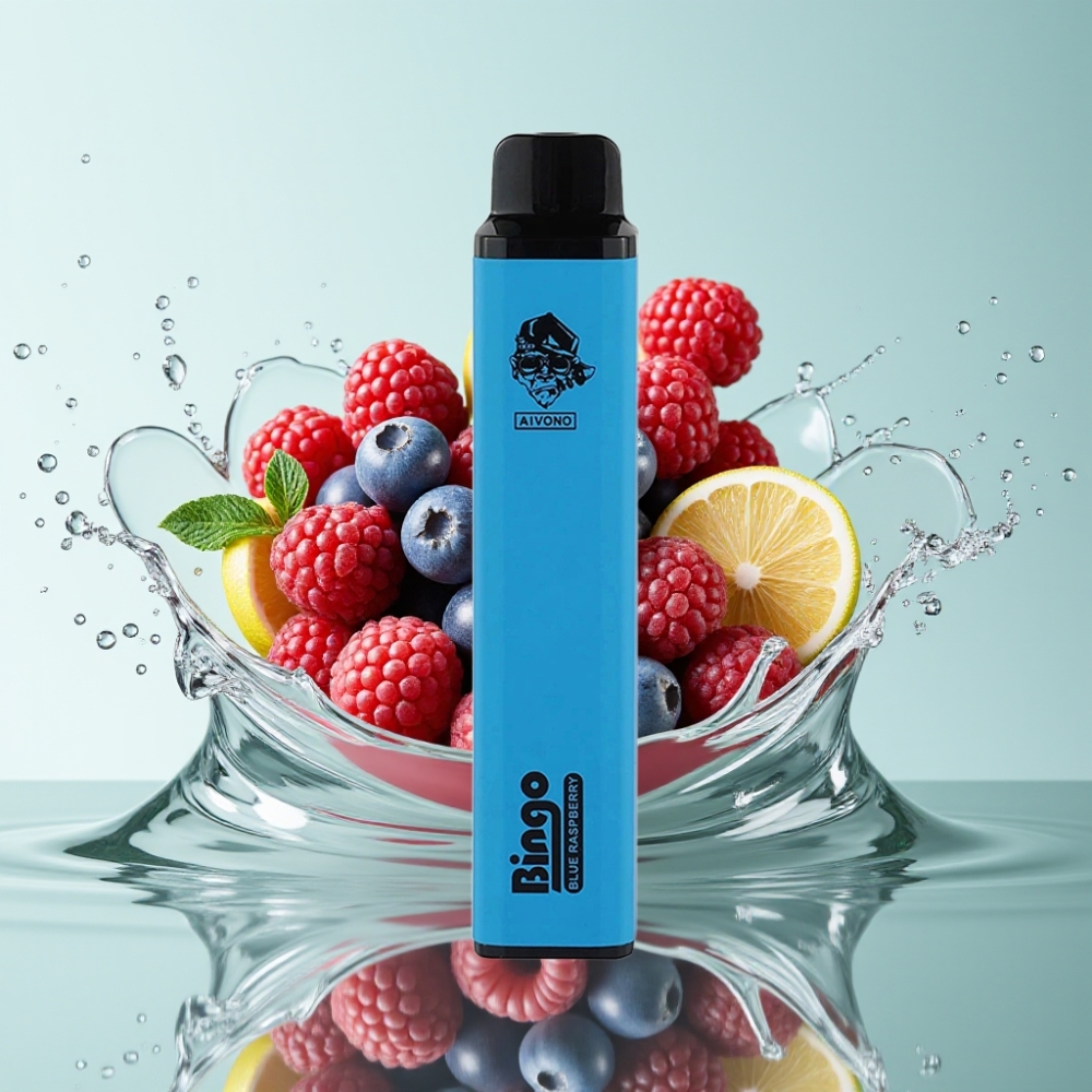 Aivono AIM BINGO 4000 Puffs 10mL 1000mAh Framboesa Azul