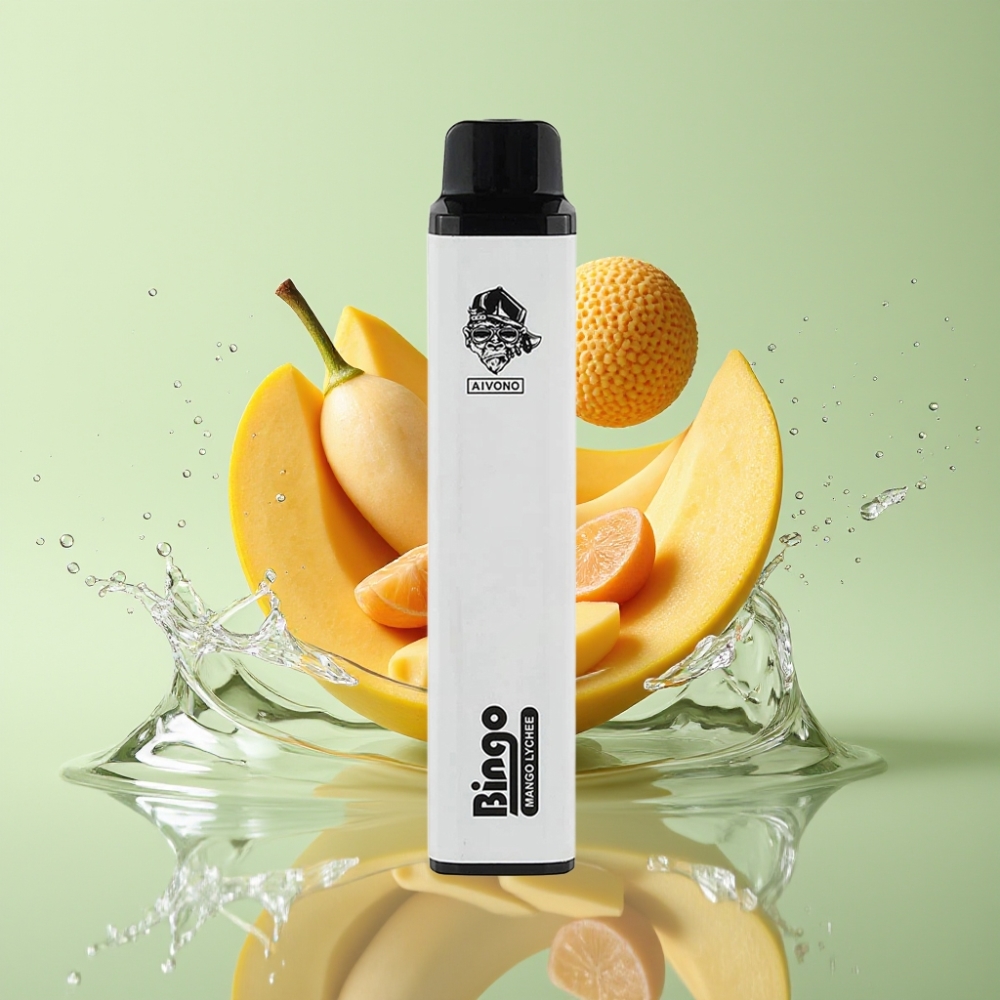 Aivono AIM BINGO 4000 Puffs 10mL 1000mAh Manga Lichia