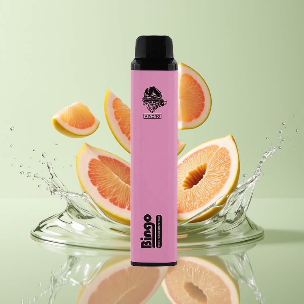 Aivono AIM BINGO 4000 Puffs 10mL 1000mAh Pêssego Branco Toranja