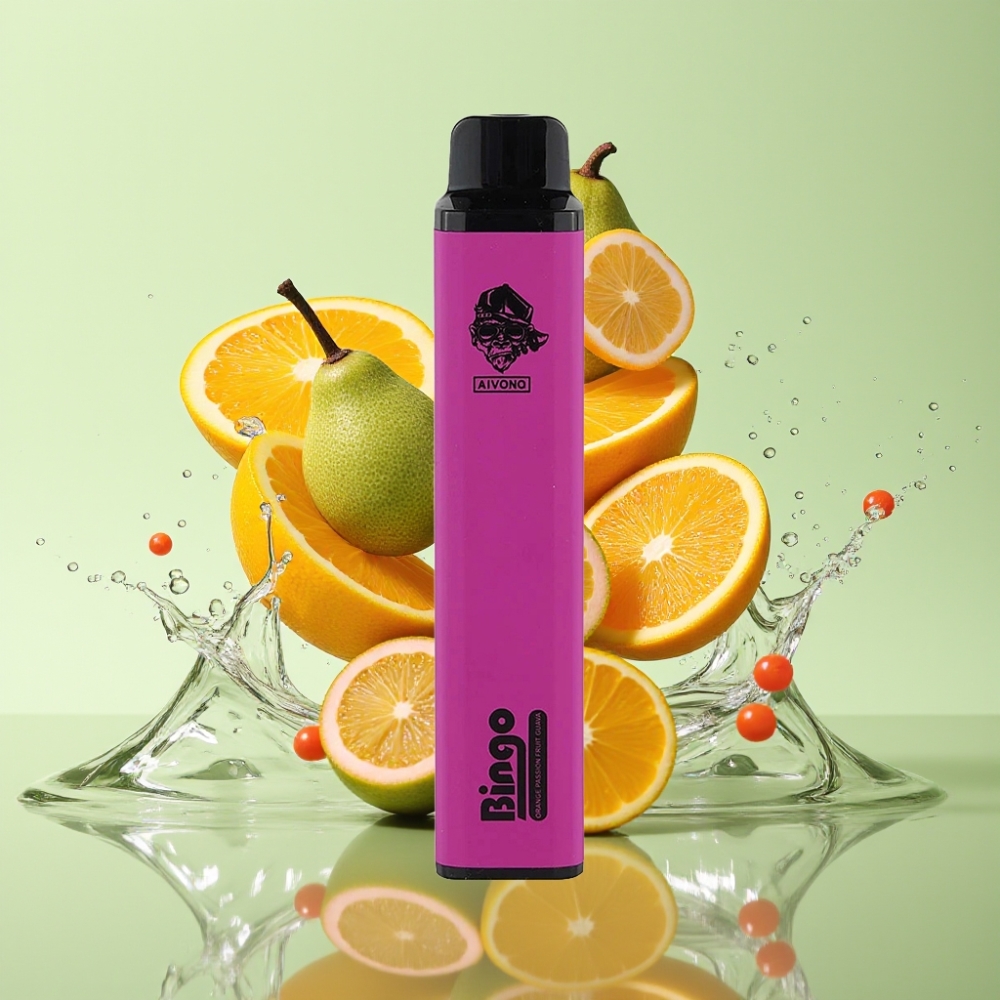 Aivono AIM BINGO 4000 Puffs 10mL Laranja Maracujá Goiaba