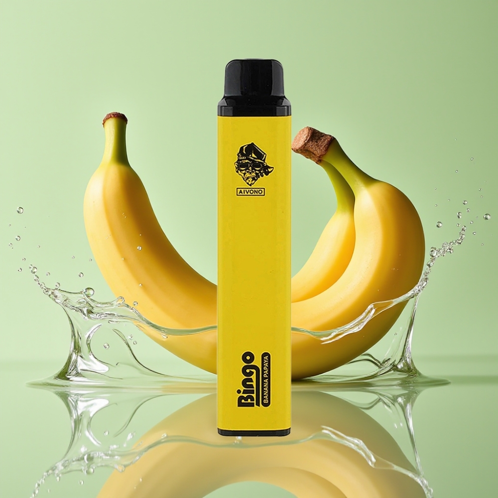 Aivono AIM BINGO 4000 Puffs Banana Mamão 1000mAh 10mL