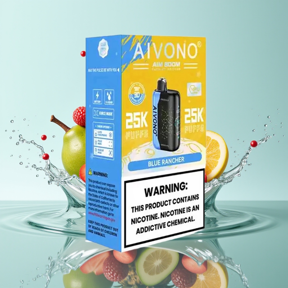 Aivono AIM BOOM 25000 Puffs 28ml 650mAh 1.2ohm Caramelo Azul