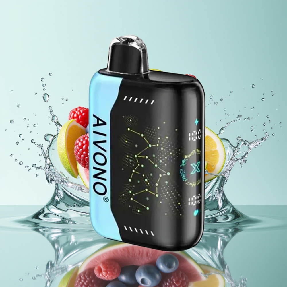 Aivono AIM BOOM 25000 Puffs 28ml 650mAh Blue Razz Gelo