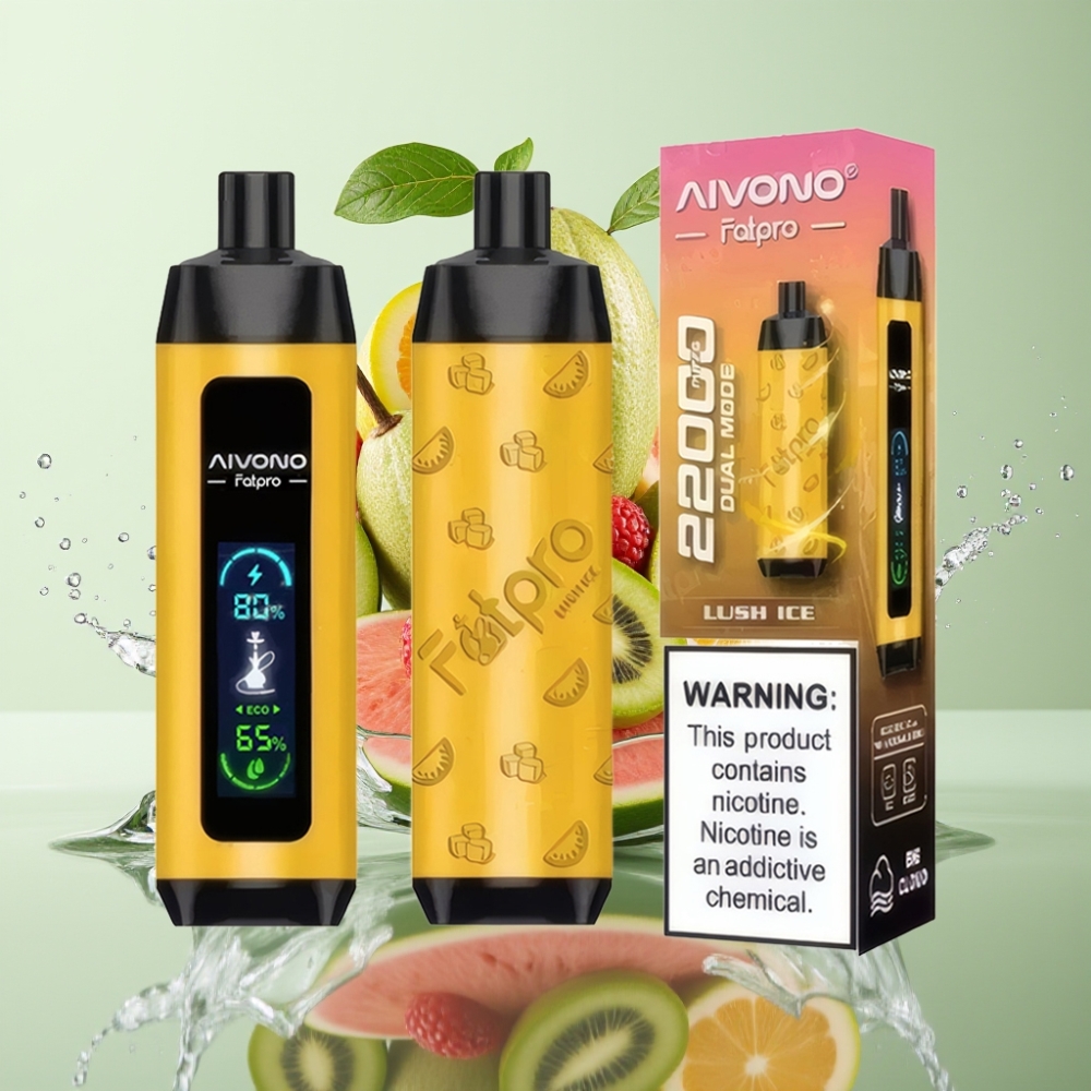 Aivono AIM FATPRO 22000 Puffs 28ml 0.6 ohm Gelo Refrescante