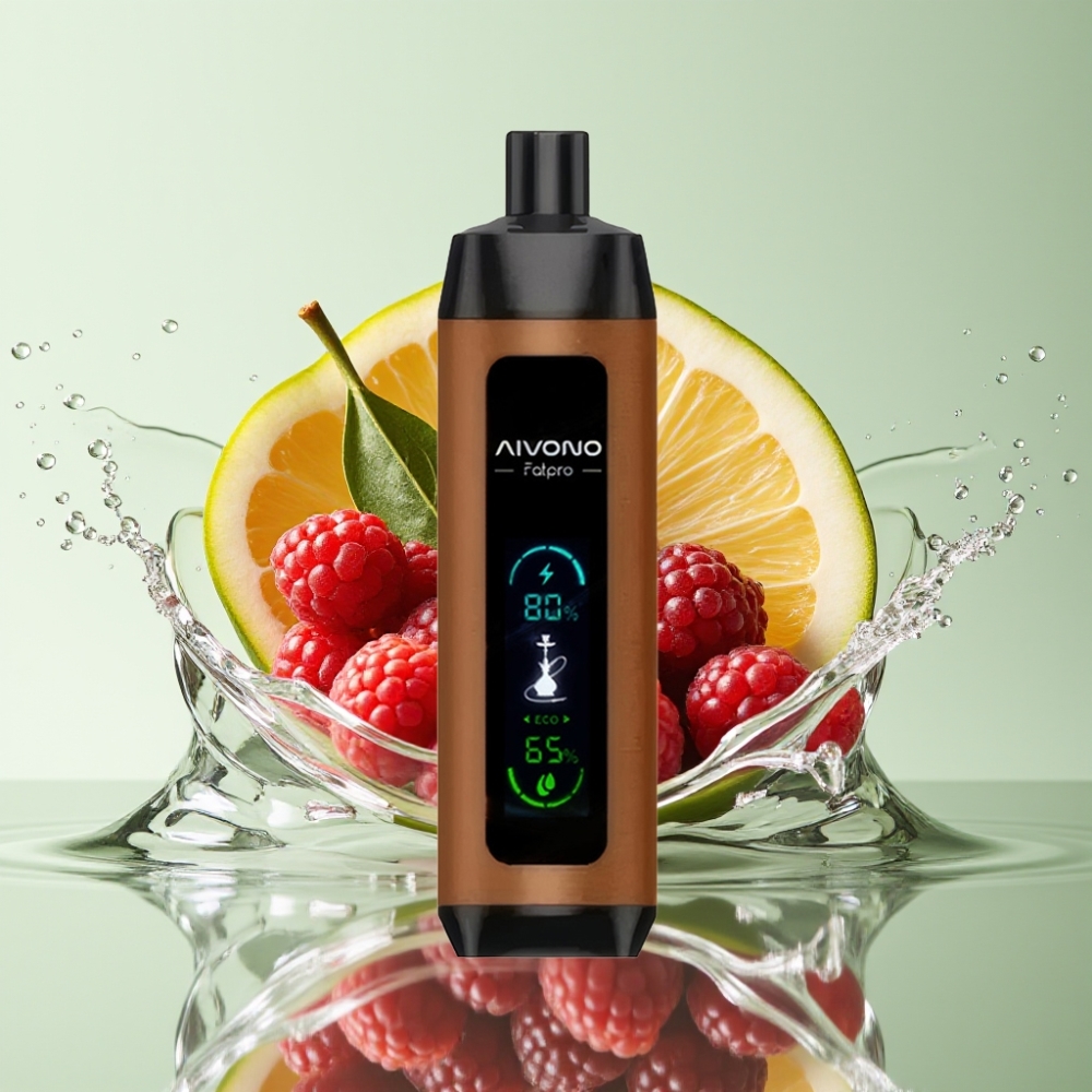Aivono AIM FATPRO 22000 Puffs 28ml 600mAh 0.6Ω Eco/Boost Cereja Framboesa