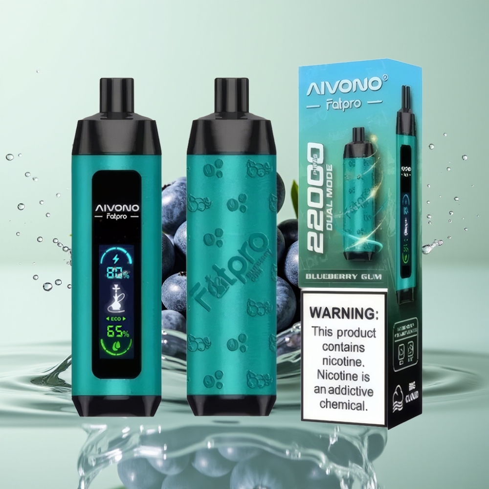 Aivono AIM FATPRO 22000 Puffs 28ml 600mAh 0.6ohm Menta Azulada