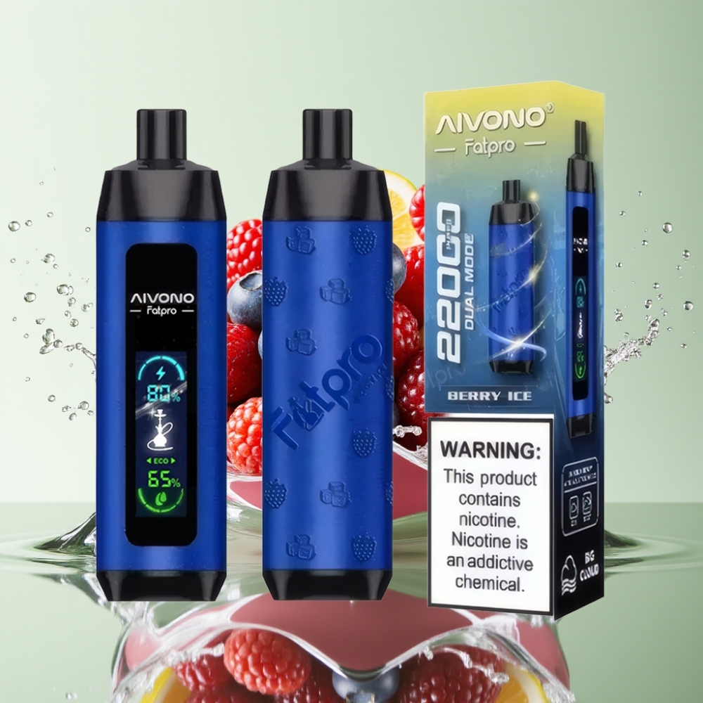 Aivono Aim Fatpro 22000 Puffs 28ml 5% Nic 0.6ohm Sabor Groselha Gelo