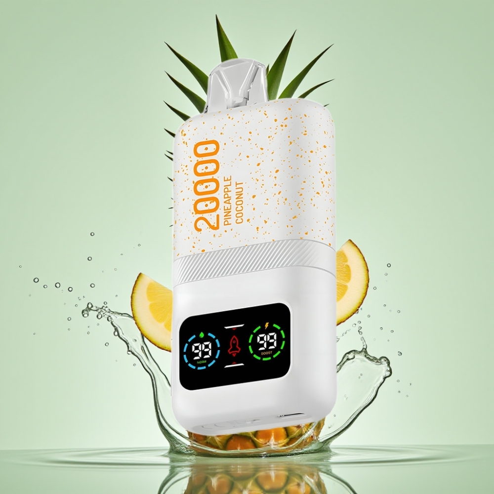 Aivono AIM MAGIC 20000 Puffs 26ml LCD Tipo-C 600mAh Sabor Abacaxi Coco Aivono AIM MAGIC 20000 Puffs 26ml LCD Tipo-C 600mAh Sabor Abacaxi Coco