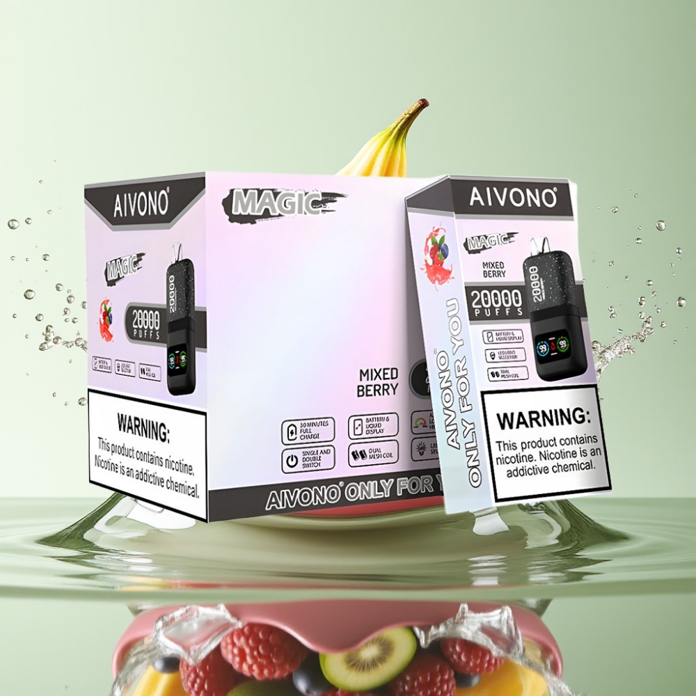 Aivono AIM MAGIC 20000 Puffs 26ml LCD Tipo-C Frutas Silvestres