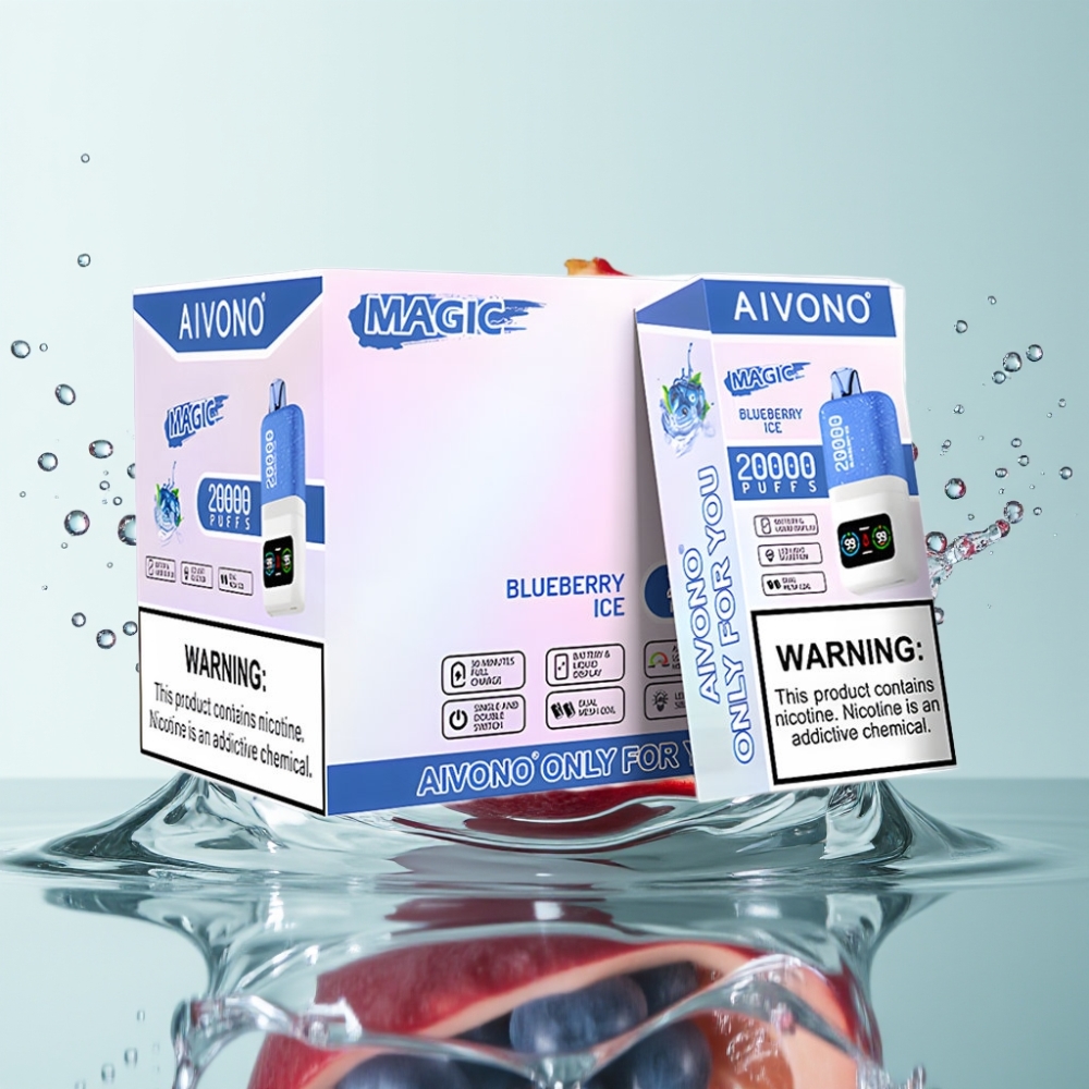 Aivono AIM MAGIC 20000 Puffs 26ml Menta de Mirtilo Tipo-C 600mAh