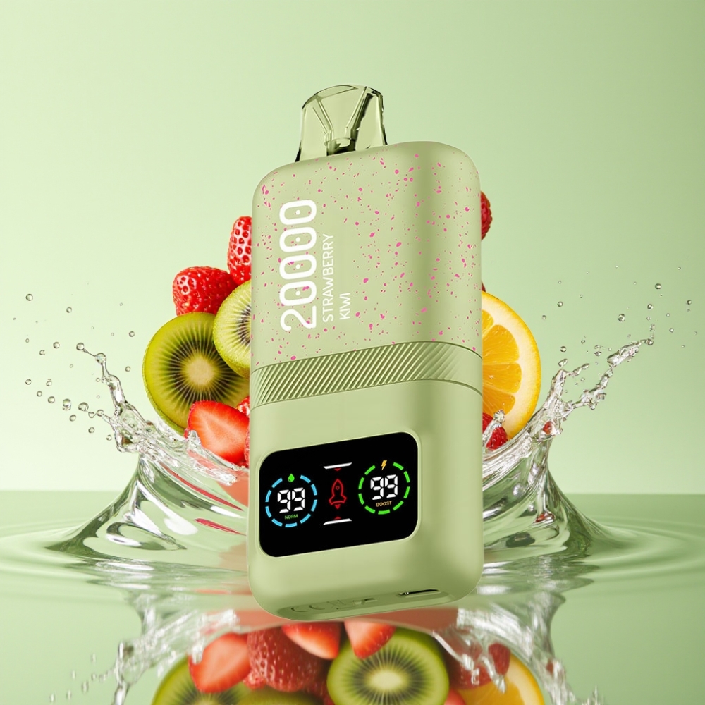 Aivono AIM MAGIC 20000 Puffs 26ml Morango Kiwi Dual Mesh LCD Tipo-C 600mAh Aivono AIM MAGIC 20000 Puffs 26ml Morango Kiwi Dual Mesh LCD Tipo-C 600mAh