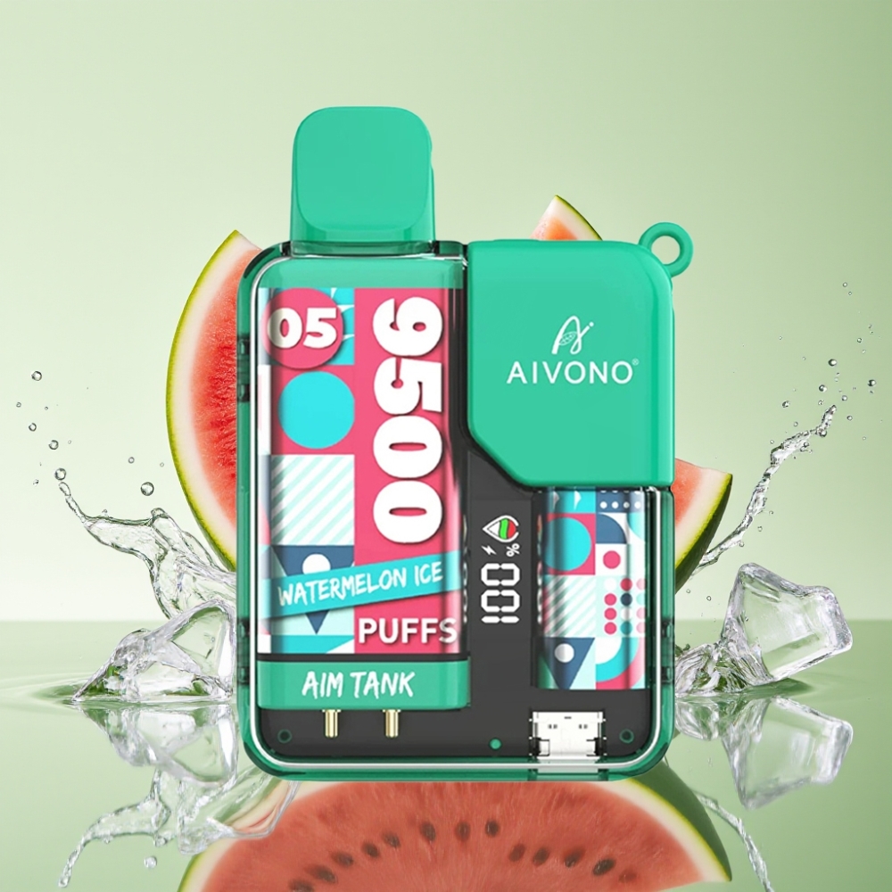 Aivono AIM-TANK 9500 Puffs 18ml 650mAh LCD Melancia Gelo