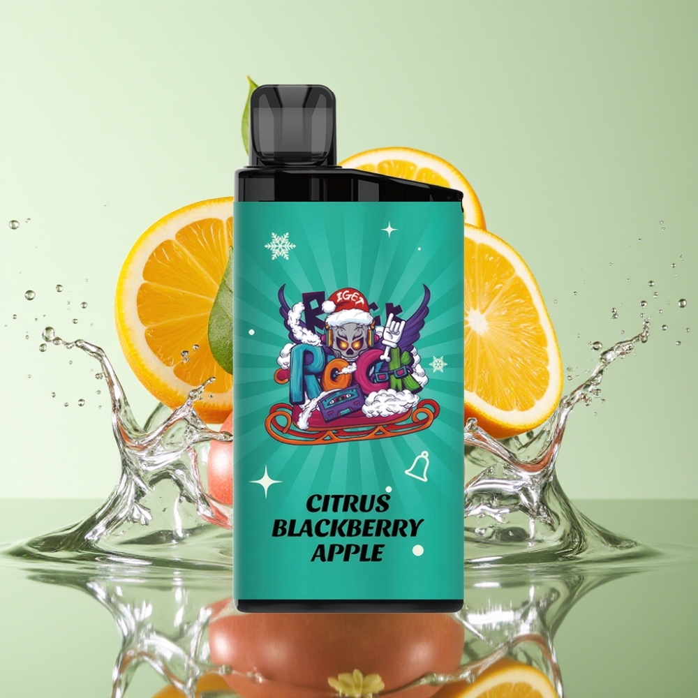 IGET Bar 3500 Puffs 1400 mAh Maçã Amora Cítrica