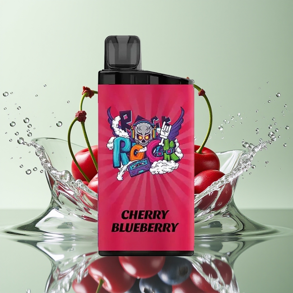 IGET Bar 3500 Puffs 1400mAh Cereja Mirtilo Mesh 1.2 Ohm