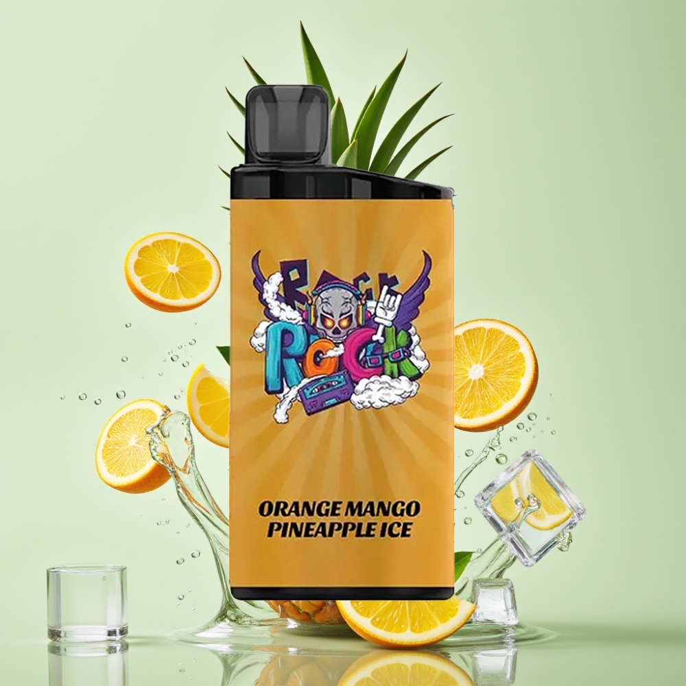 IGET Bar 3500 Puffs 1400mAh Laranja Manga Abacaxi Gelo