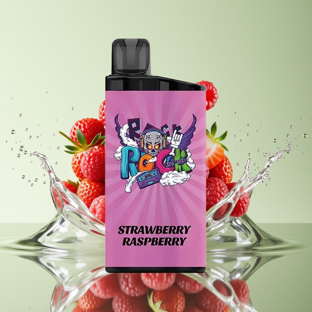 IGET Bar 3500 Puffs 1400mAh Morango Framboesa