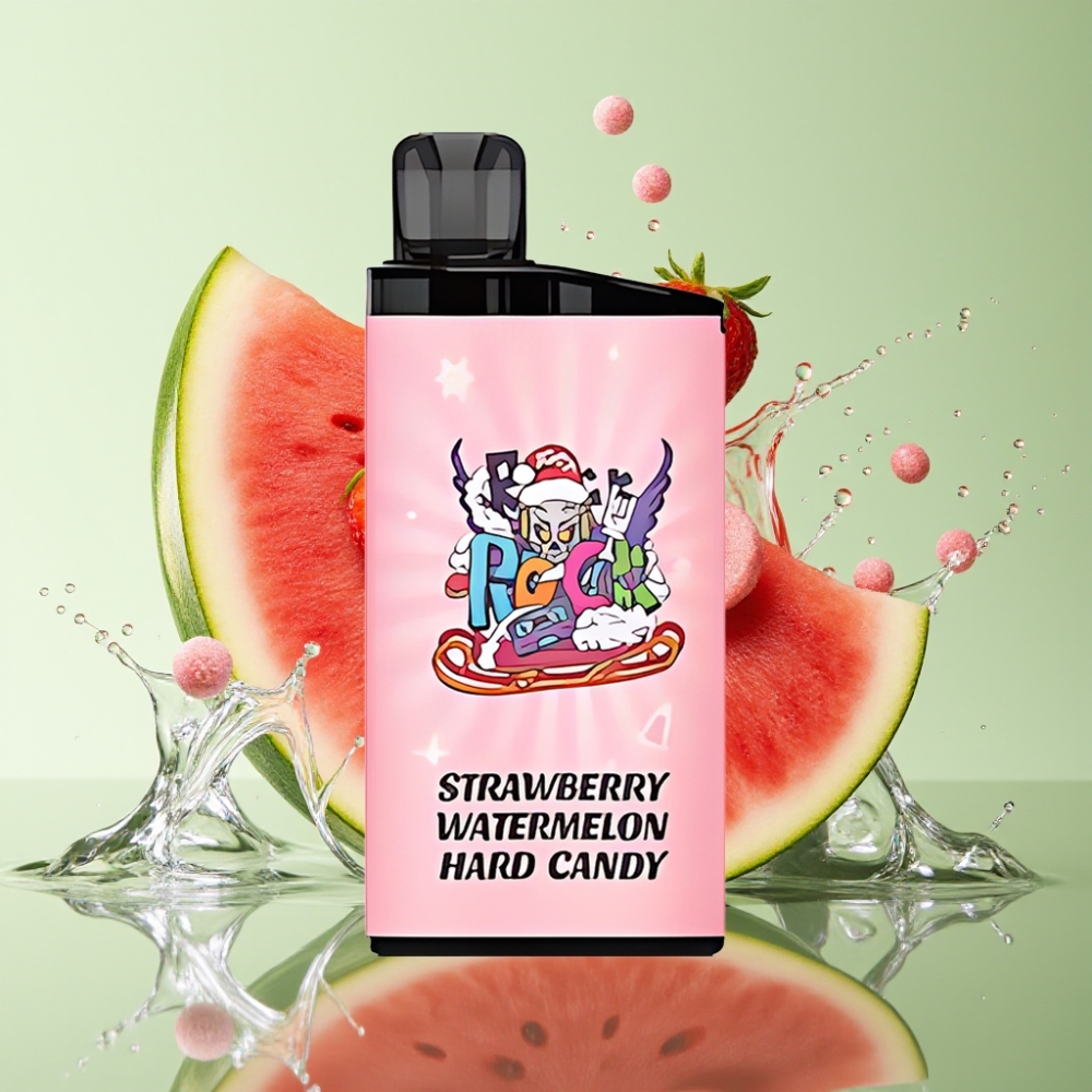 IGET Bar 3500 Puffs 1400mAh Morango Melancia Balinha Dura