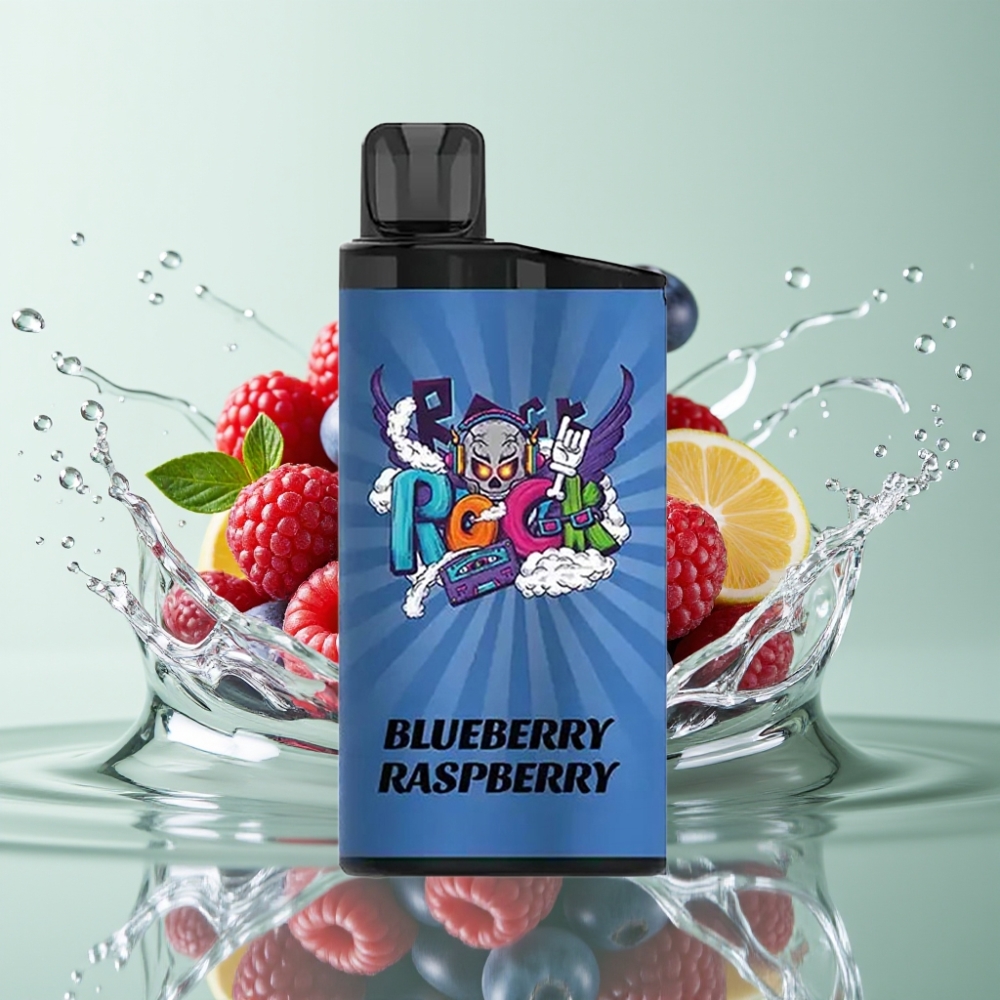 IGET Bar 3500 Puffs 1.2 Ohm Mesh 1400mAh Mirtilo Framboesa