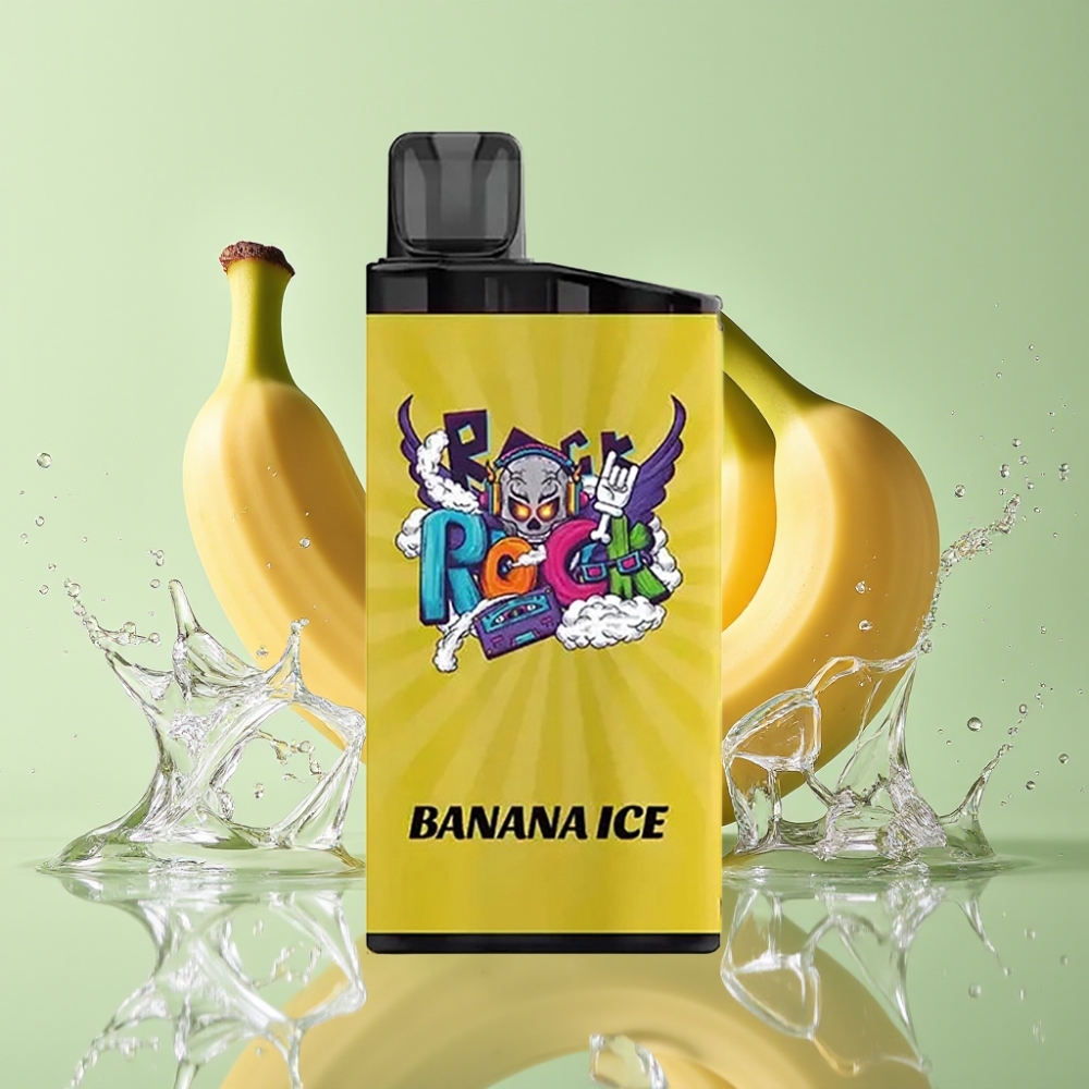 IGET Bar 3500 Puffs Banana Ice 1400mAh Mesh 1.2 Ohm PC+ALU 78g