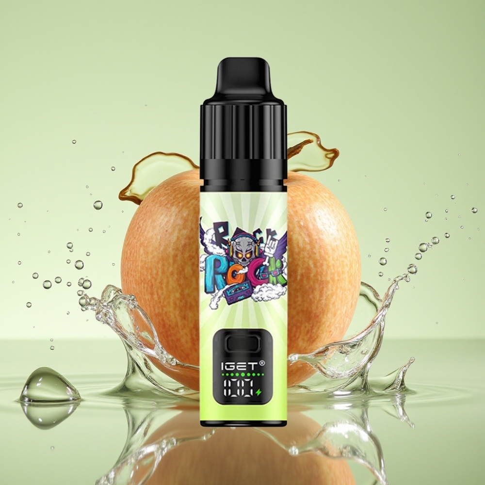 IGET BAR PLUS S3 POD 10000 Puffs 18ml 5% Maçã Dupla Vape Descartável IGET BAR PLUS S3 POD 10000 Puffs 18ml 5% Maçã Dupla Vape Descartável