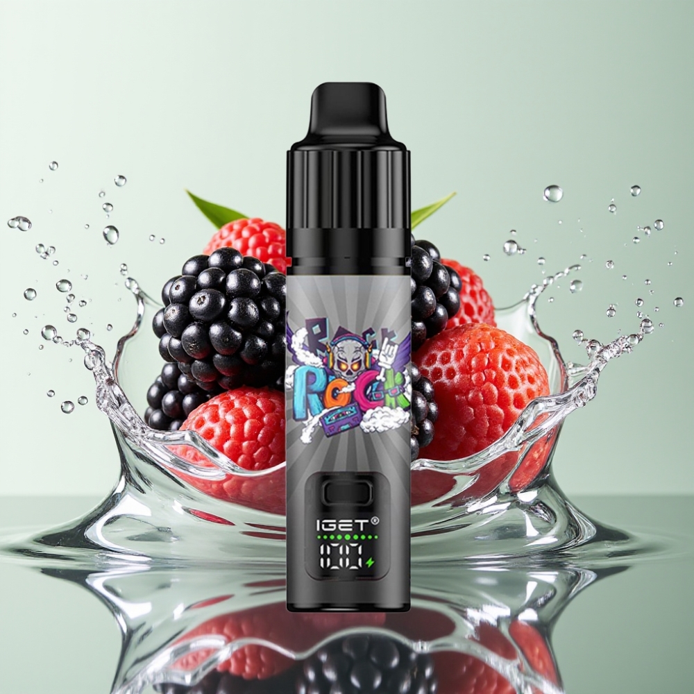 IGET BAR PLUS S3 POD 10000 Puffs 18ml 5% Nic 950mAh Blackberry Ice (Gelado de Amora) IGET BAR PLUS S3 POD 10000 Puffs 18ml 5% Nic 950mAh Blackberry Ice (Gelado de Amora)