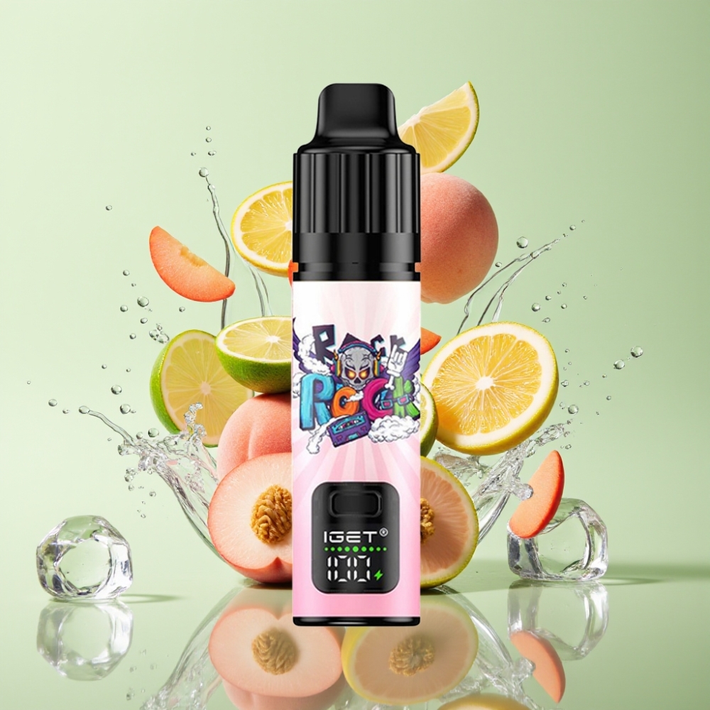 IGET BAR PLUS S3 POD 10000 Puffs 18ml 5% Nic Pêssego Lichia Limão Gelo IGET BAR PLUS S3 POD 10000 Puffs 18ml 5% Nic Pêssego Lichia Limão Gelo