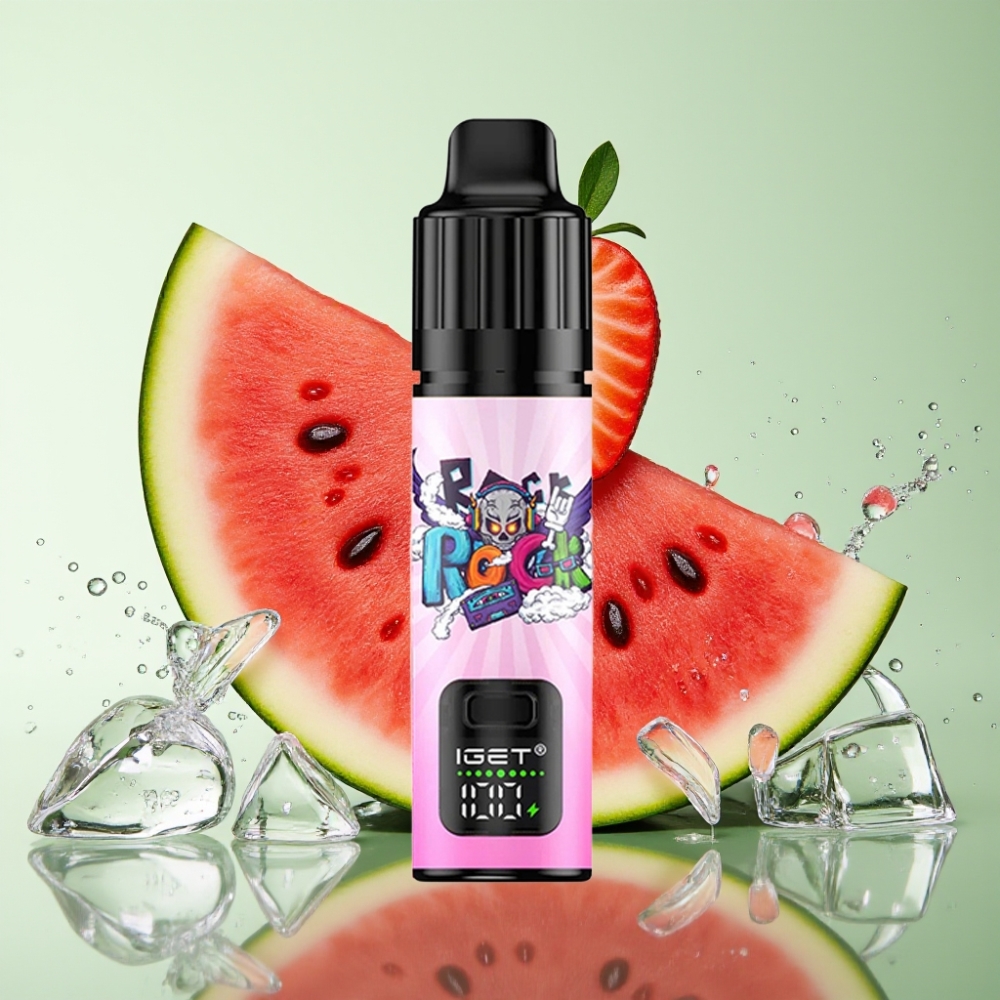 IGET BAR PLUS S3 POD 10000 Puffs 18ml 5% Nicotina 1.0 Ohm Sabor Morango Melancia Gelo IGET BAR PLUS S3 POD 10000 Puffs 18ml 5% Nicotina 1.0 Ohm Sabor Morango Melancia Gelo