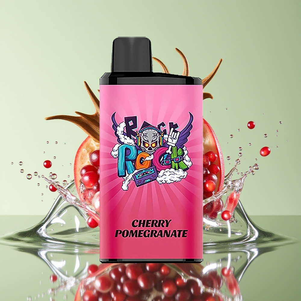 IGET Bar Pro 10000 Puffs 2000 mAh 1.2 Ohm Cereja Romã