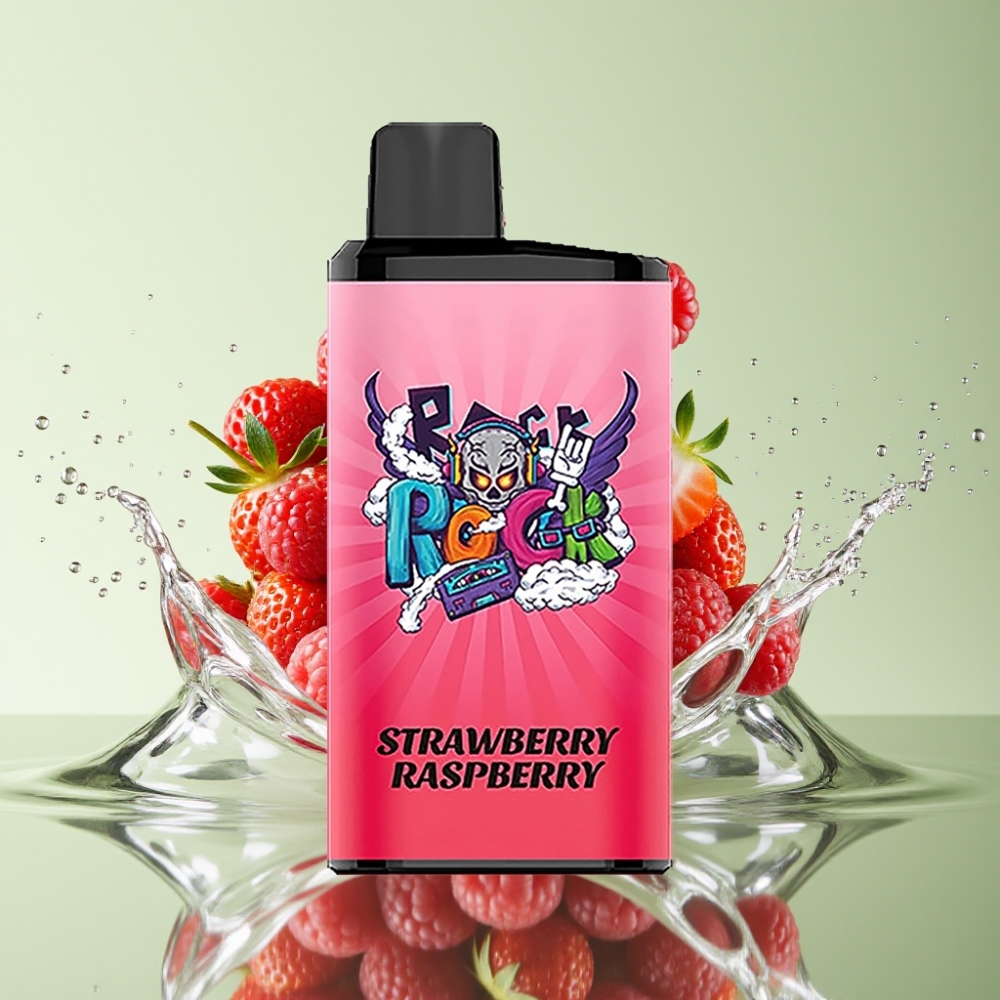 IGET Bar Pro 10000 Puffs Morango Framboesa 2000 mAh 1.2 Ohm Mesh