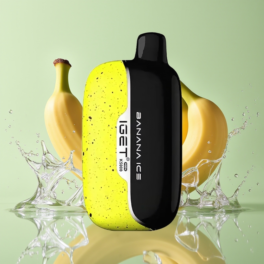 IGET Moon K5000 Puffs 81,5g Banana Ice PC 1,35 Ohm 49,5x25,3x99,4 mm IGET Moon K5000 Puffs 81,5g Banana Ice PC 1,35 Ohm 49,5x25,3x99,4 mm
