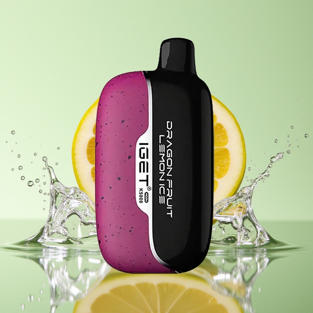IGET Moon K5000 Puffs 81.5g PC 1.35 Ohm Dragon Fruit Limão Gelo IGET Moon K5000 Puffs 81.5g PC 1.35 Ohm Dragon Fruit Limão Gelo