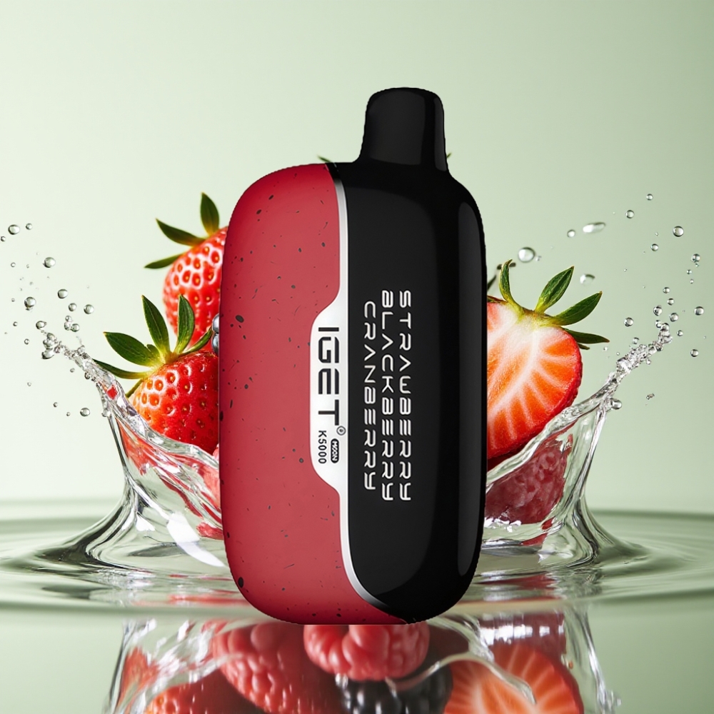 IGET Moon K5000 Puffs 81.5g PC 1.35 Ohm Morango Amora Cranberry IGET Moon K5000 Puffs 81.5g PC 1.35 Ohm Morango Amora Cranberry