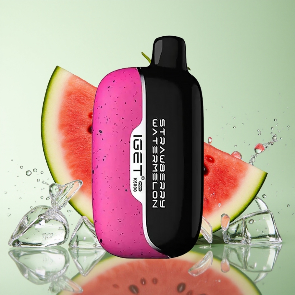 IGET Moon K5000 Puffs 81.5g PC 1.35 Ohm Morango Melancia Gelado IGET Moon K5000 Puffs 81.5g PC 1.35 Ohm Morango Melancia Gelado