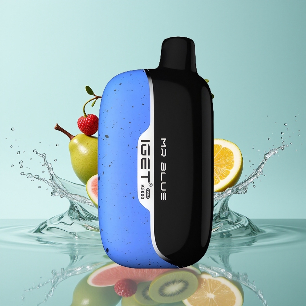 IGET Moon K5000 Puffs 81.5g PC 1.35 Ohm Mr Azul IGET Moon K5000 Puffs 81.5g PC 1.35 Ohm Mr Azul