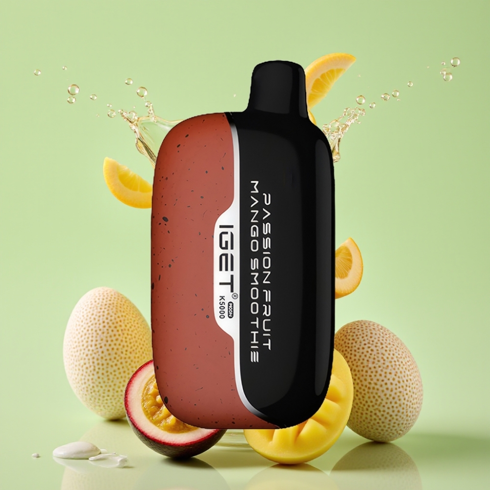 IGET Moon K5000 Puffs PC 1.35 Ohm Maracujá Manga Smoothie