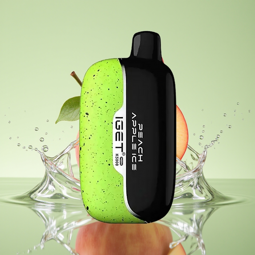 IGET Moon K5000 Puffs PC 1.35 Ohm Pêssego Maçã