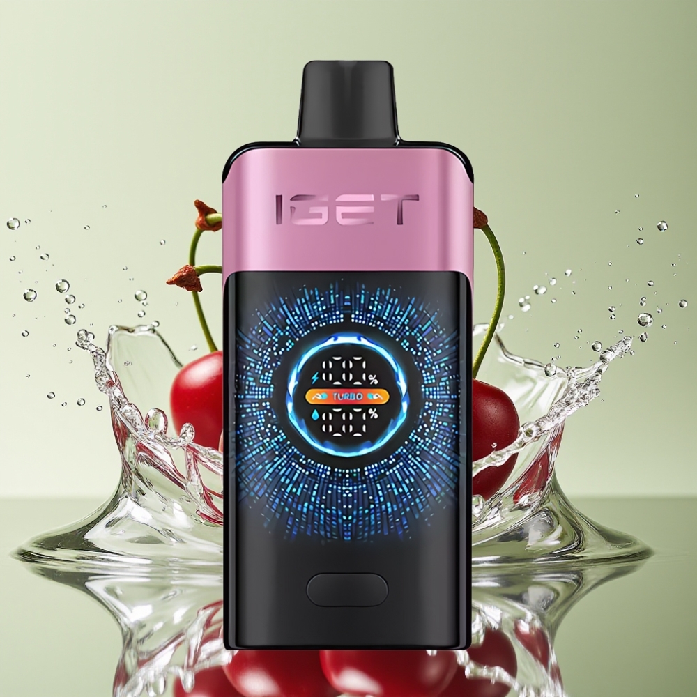 IGET ONE 12000 Puffs 2700mAh Tela Colorida Cherry Monster (Monstro Cereja) IGET ONE 12000 Puffs 2700mAh Tela Colorida Cherry Monster (Monstro Cereja)