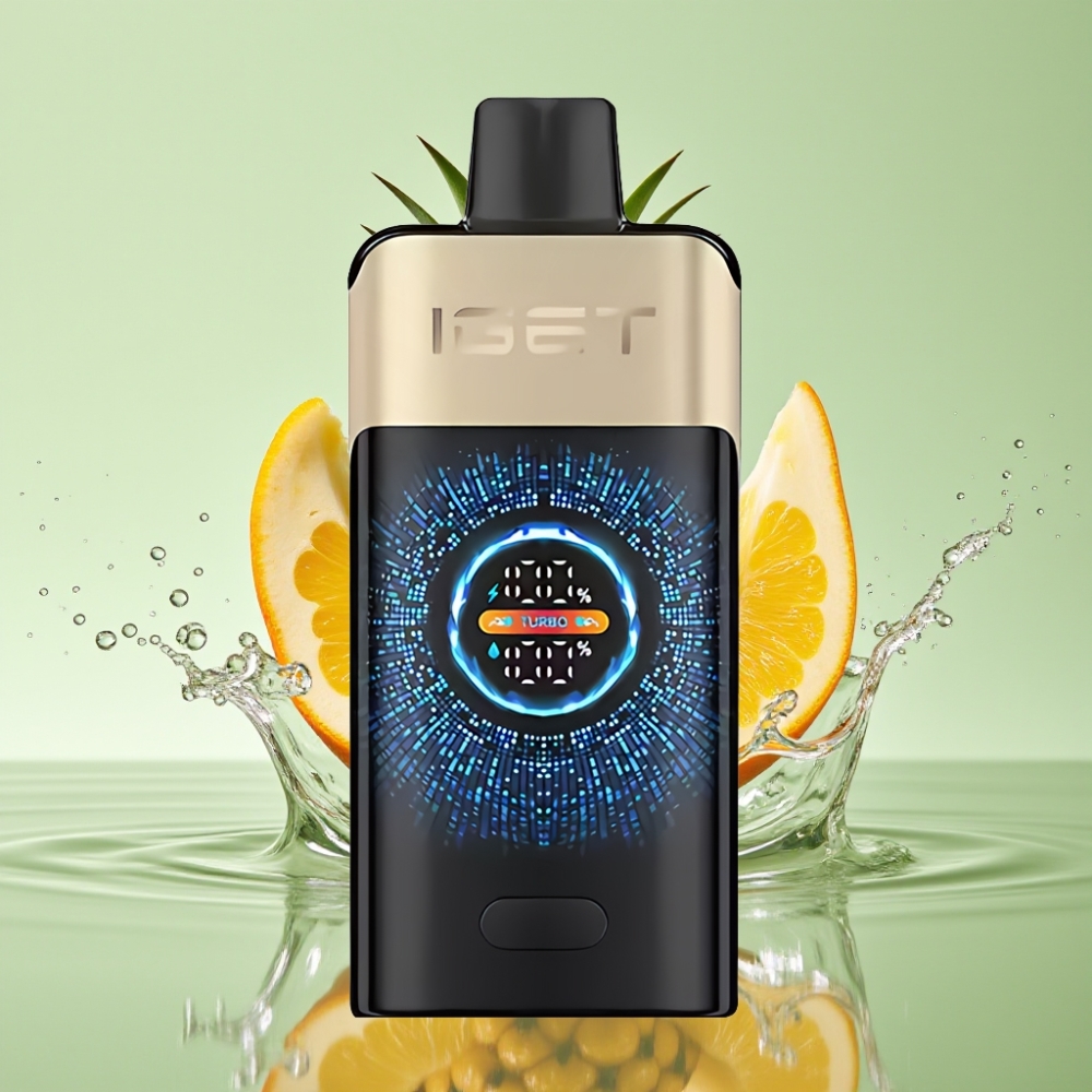 IGET ONE 12000 Puffs 2700mAh Tela Colorida Sabor Monstro Laranja Tropical IGET ONE 12000 Puffs 2700mAh Tela Colorida Sabor Monstro Laranja Tropical