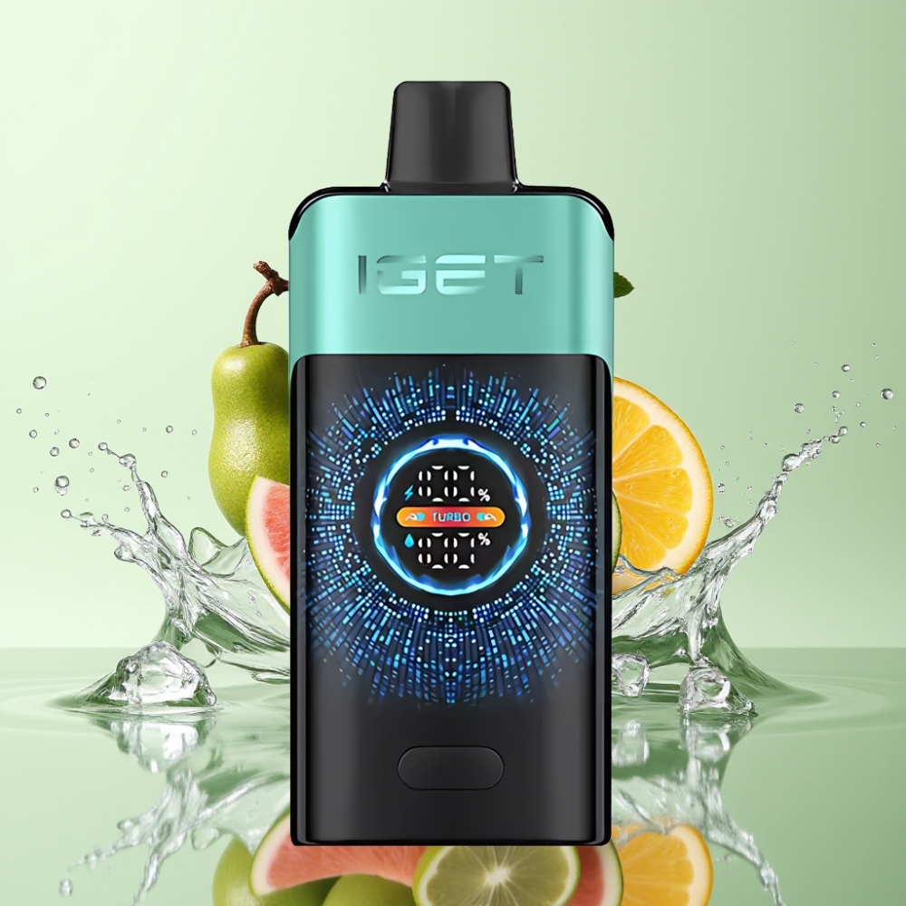 IGET ONE 12000 Puffs 2700mAh Tela Curva Grande Sabor Menta Gelada da Montanha IGET ONE 12000 Puffs 2700mAh Tela Curva Grande Sabor Menta Gelada da Montanha