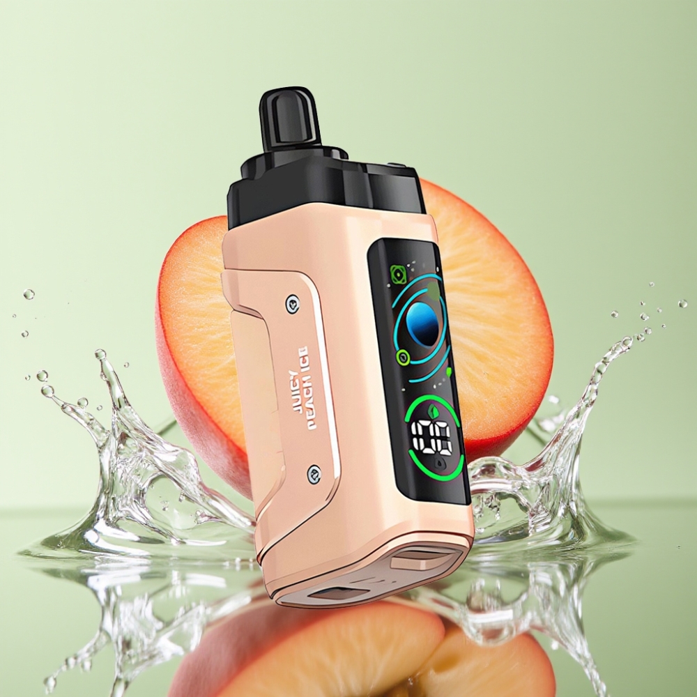 Razz Bar 45000 Puffs Bobina Mesh 1.0 Ohm Bateria 650 Mah Tipo-C Sabor Pêssego Gelado Razz Bar 45000 Puffs Bobina Mesh 1.0 Ohm Bateria 650 Mah Tipo-C Sabor Pêssego Gelado