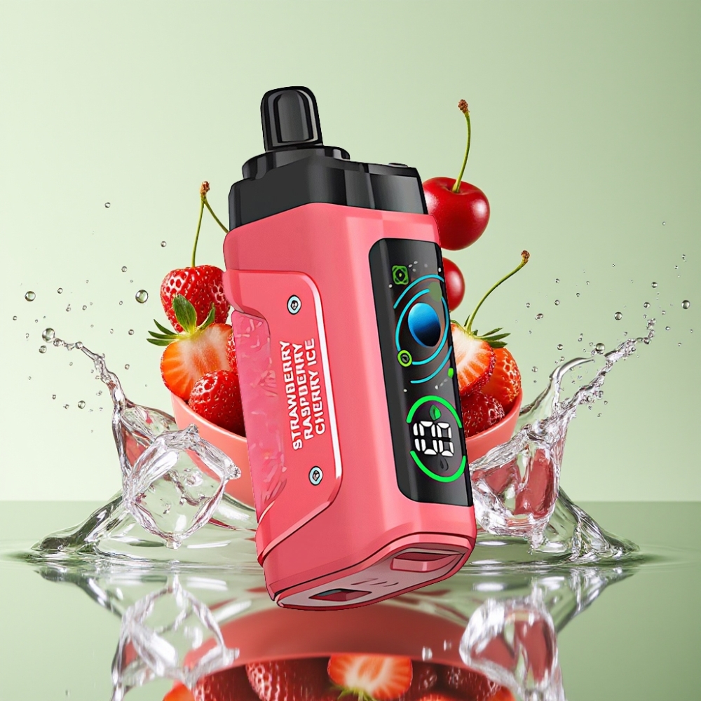 Razz Bar 45000 Puffs Malha 1.0 Ohm Bateria 650 Mah Recarregável Type-C Morango Cereja Gelo Razz Bar 45000 Puffs Malha 1.0 Ohm Bateria 650 Mah Recarregável Type-C Morango Cereja Gelo