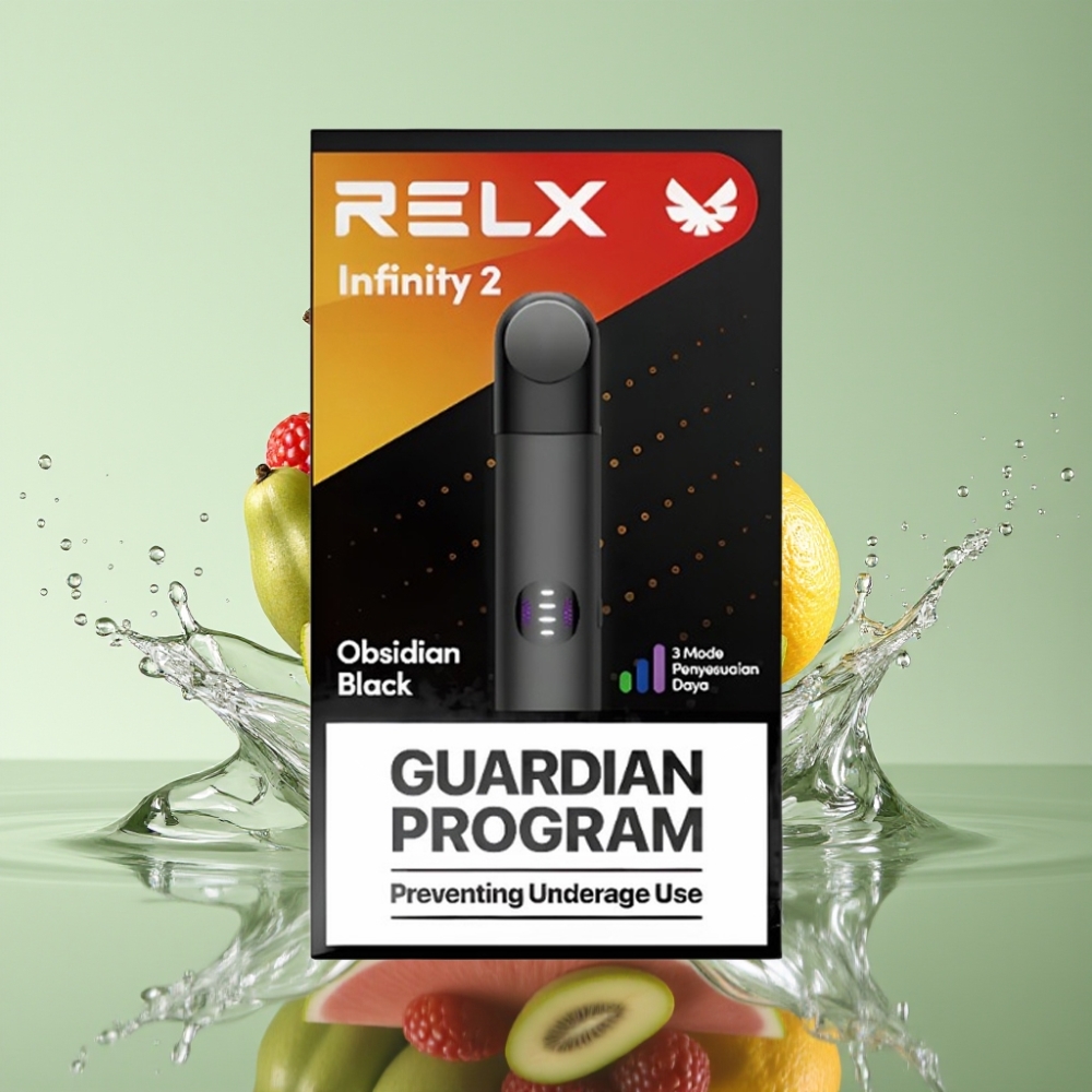 RELX Infinity 2 650 Puffs 1.9ml Metal USB-C Darkasteroide