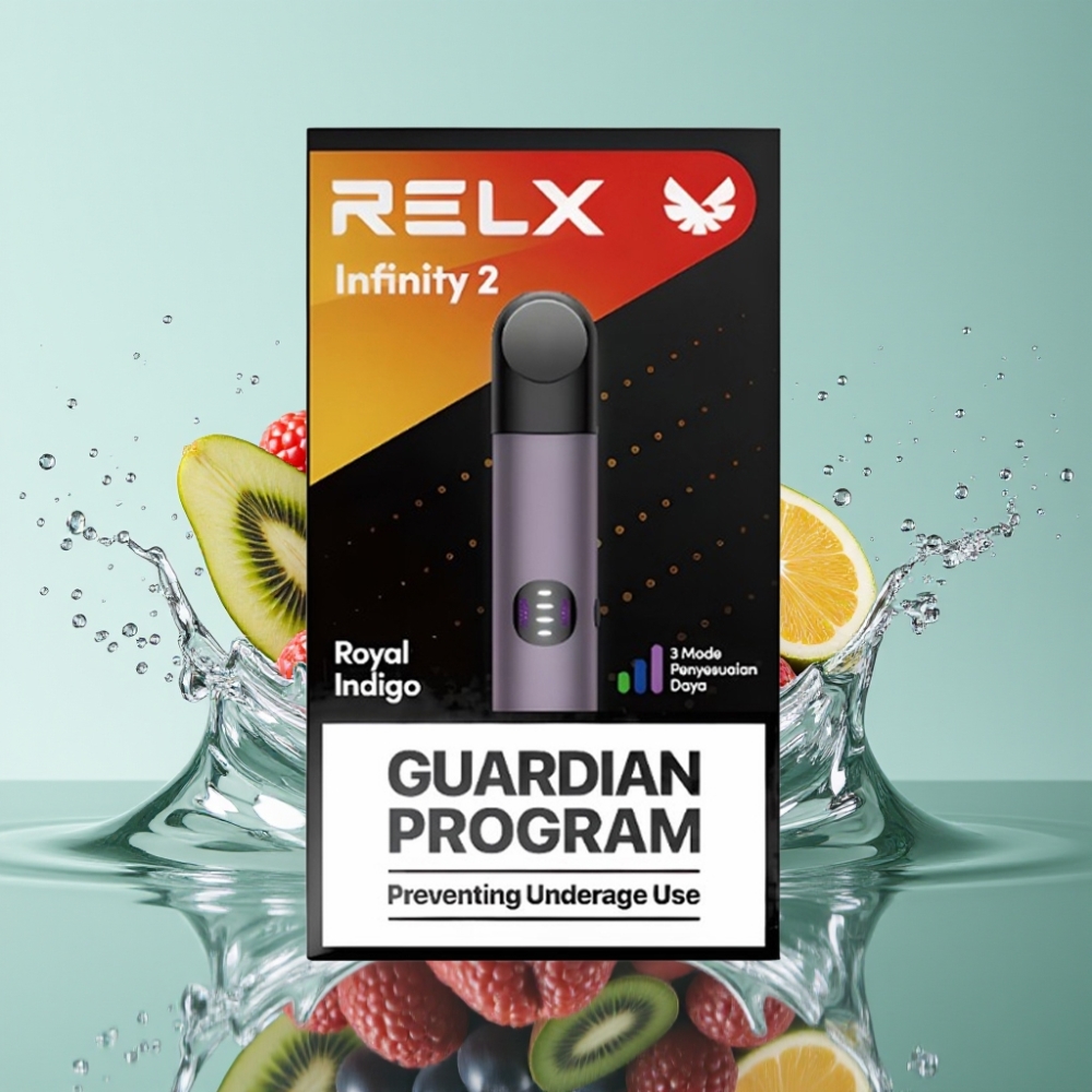 RELX Infinity 2 650 Puffs 1.9ml Metalico USB-C 440mAh Royalindigo