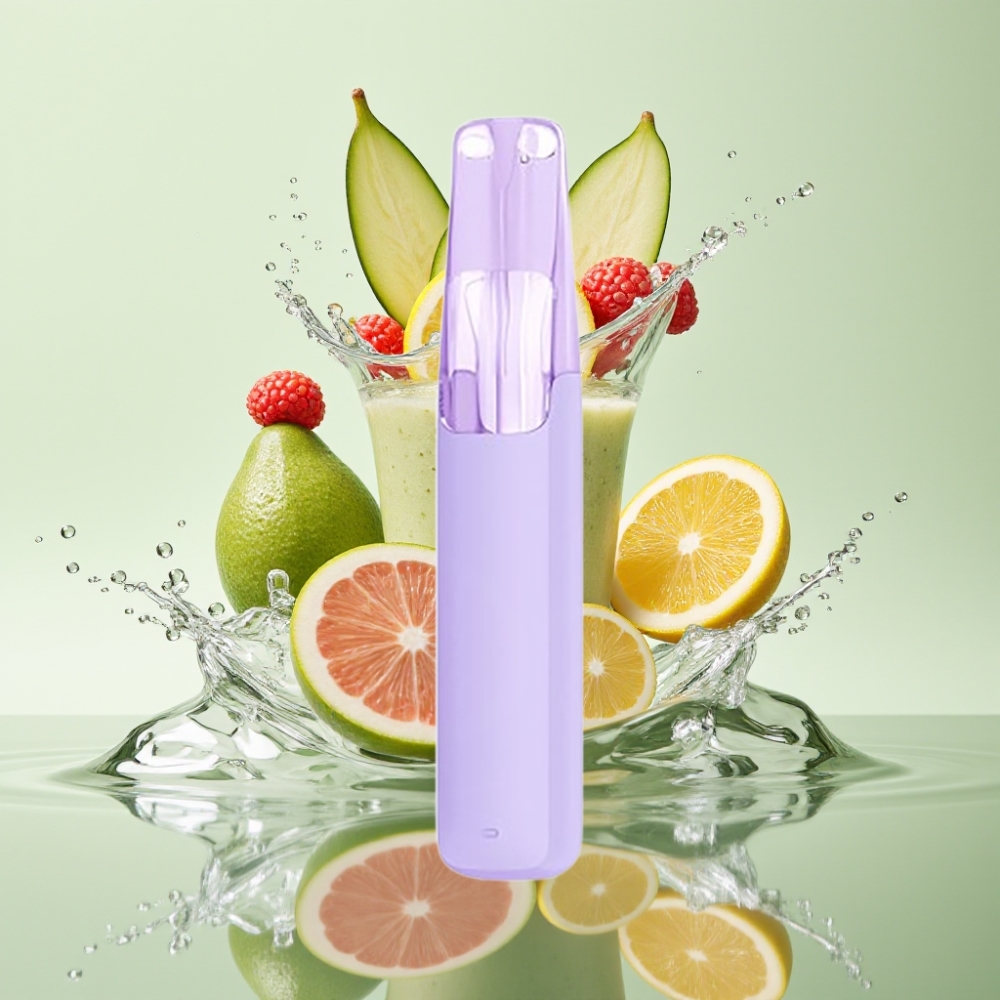 Snowplus Dash 4000 Puffs Atomizador Cerâmico 530mAh 7.5ml Taro Gelo