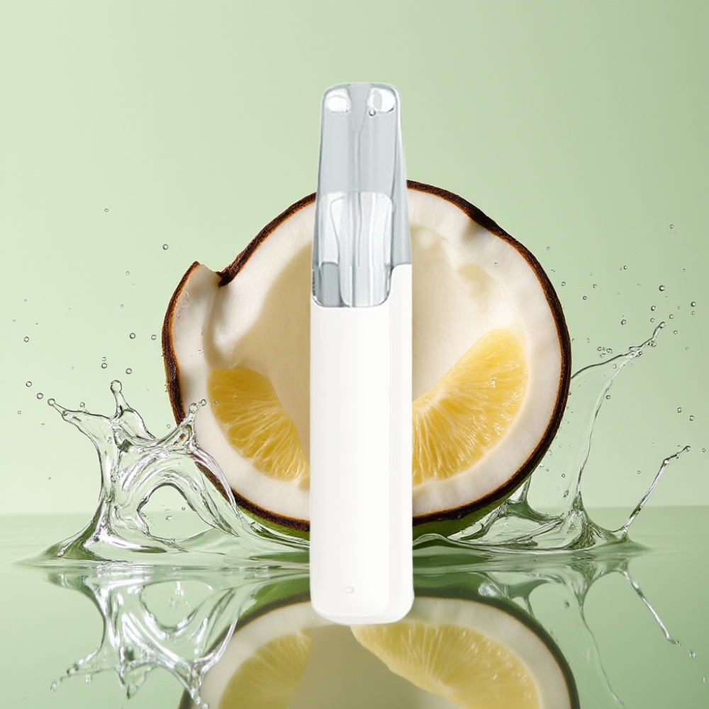 Snowplus Dash 4000 Puffs Cerâmica 530mAh 7,5ml Água de Coco