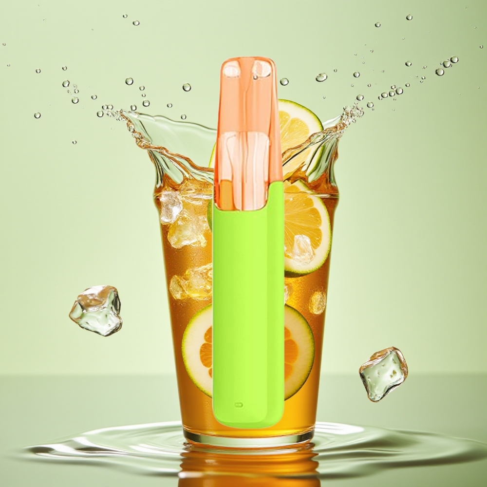 Snowplus Dash 4000 Puffs Cerâmica 7.5ml Chá Gelado com Limão Sparkling