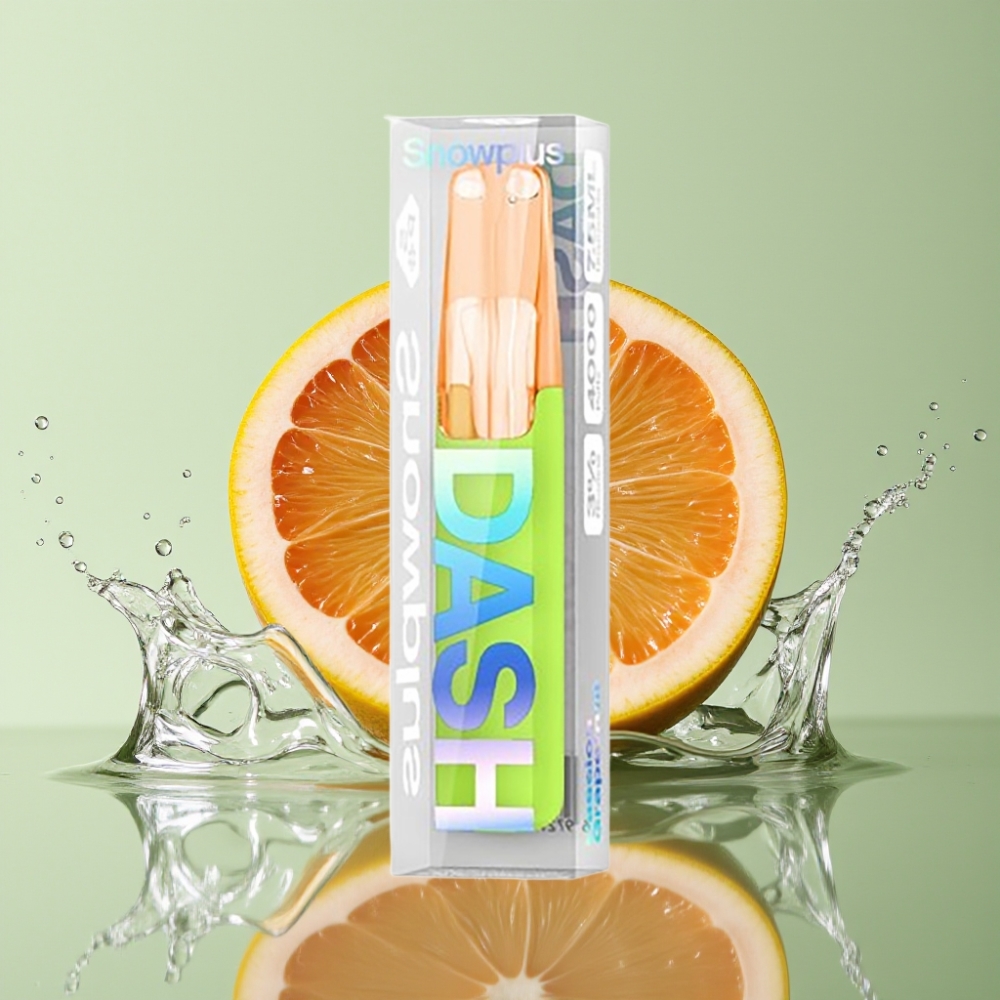 Snowplus Dash 4000 Puffs Cerâmica 7.5ml Maracujá Toranja