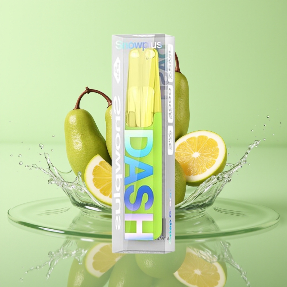 Snowplus Dash 4000 Puffs Cerâmica 7.5ml Verde Fresco