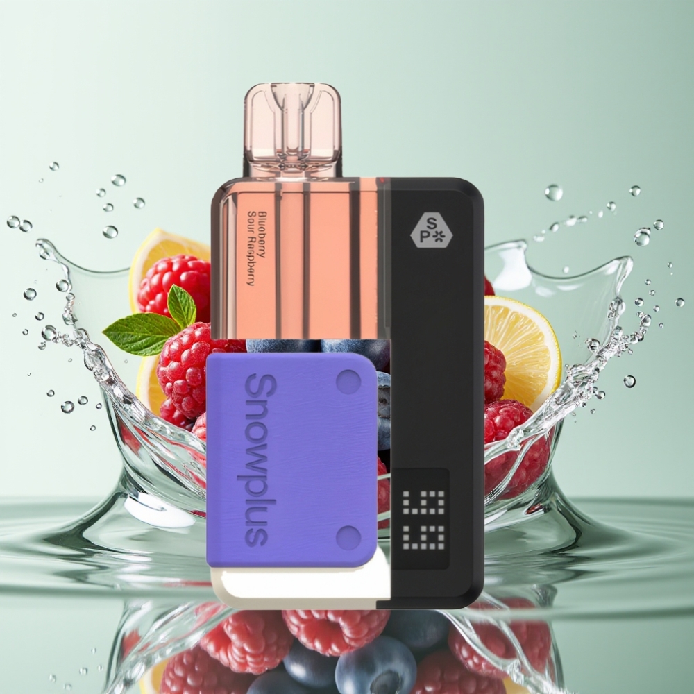 Snowplus Swift Pod Kit 15000 Puffs 1000mAh 2+10ml Mirtilo Framboesa Azeda Dual Mesh